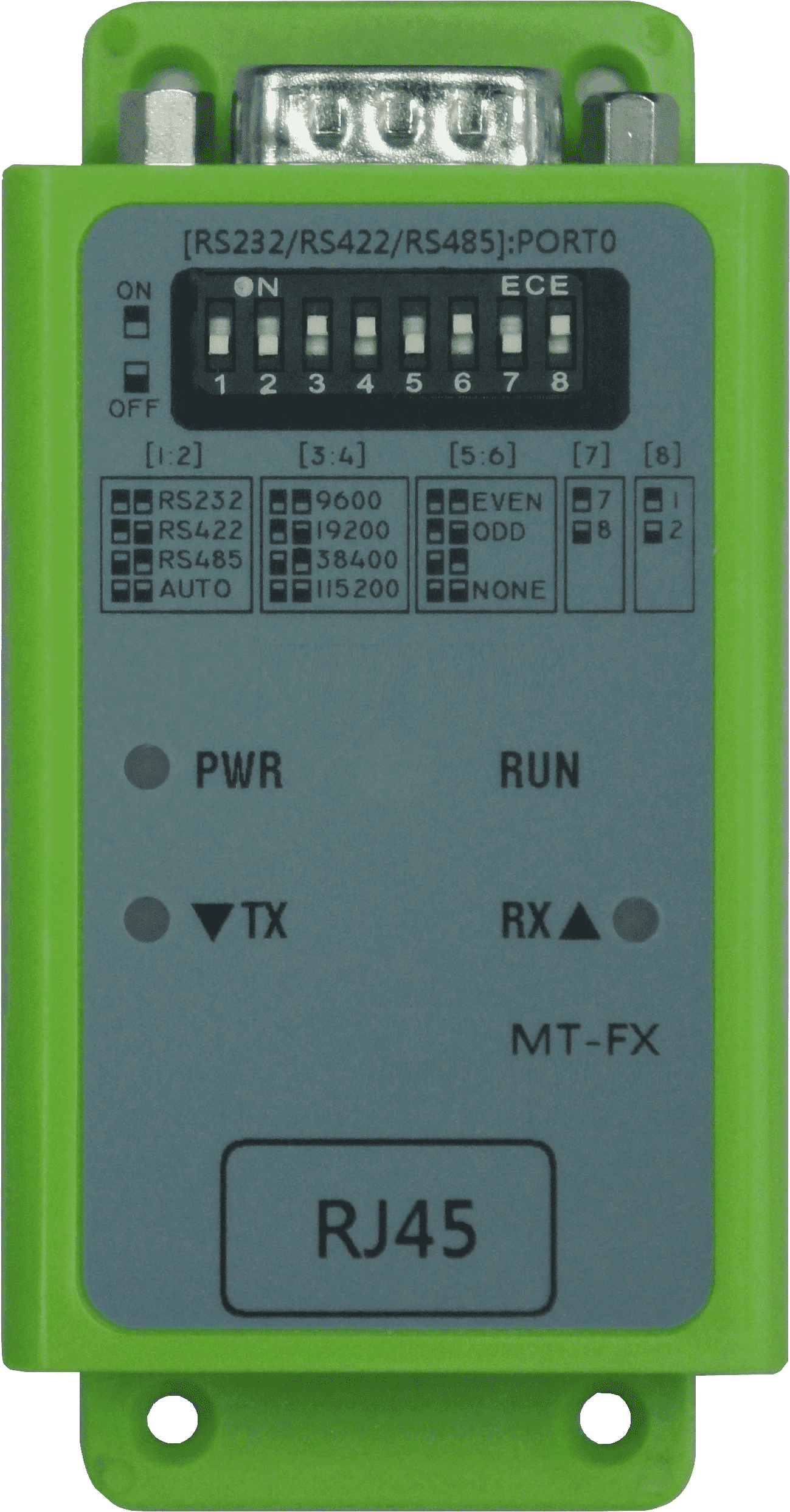 JC-MT-FX Modbus TCP轉 FX 模組