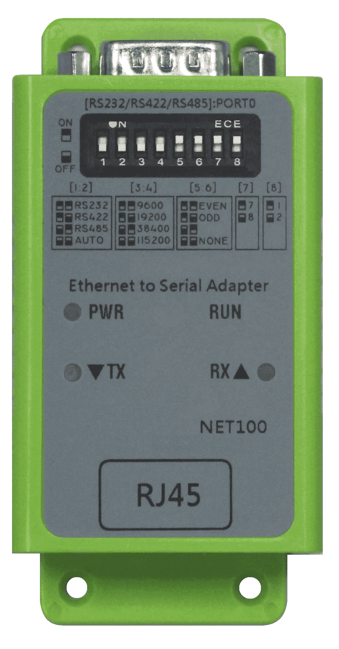 JM-NET100 RS-485串列轉NET通訊模組