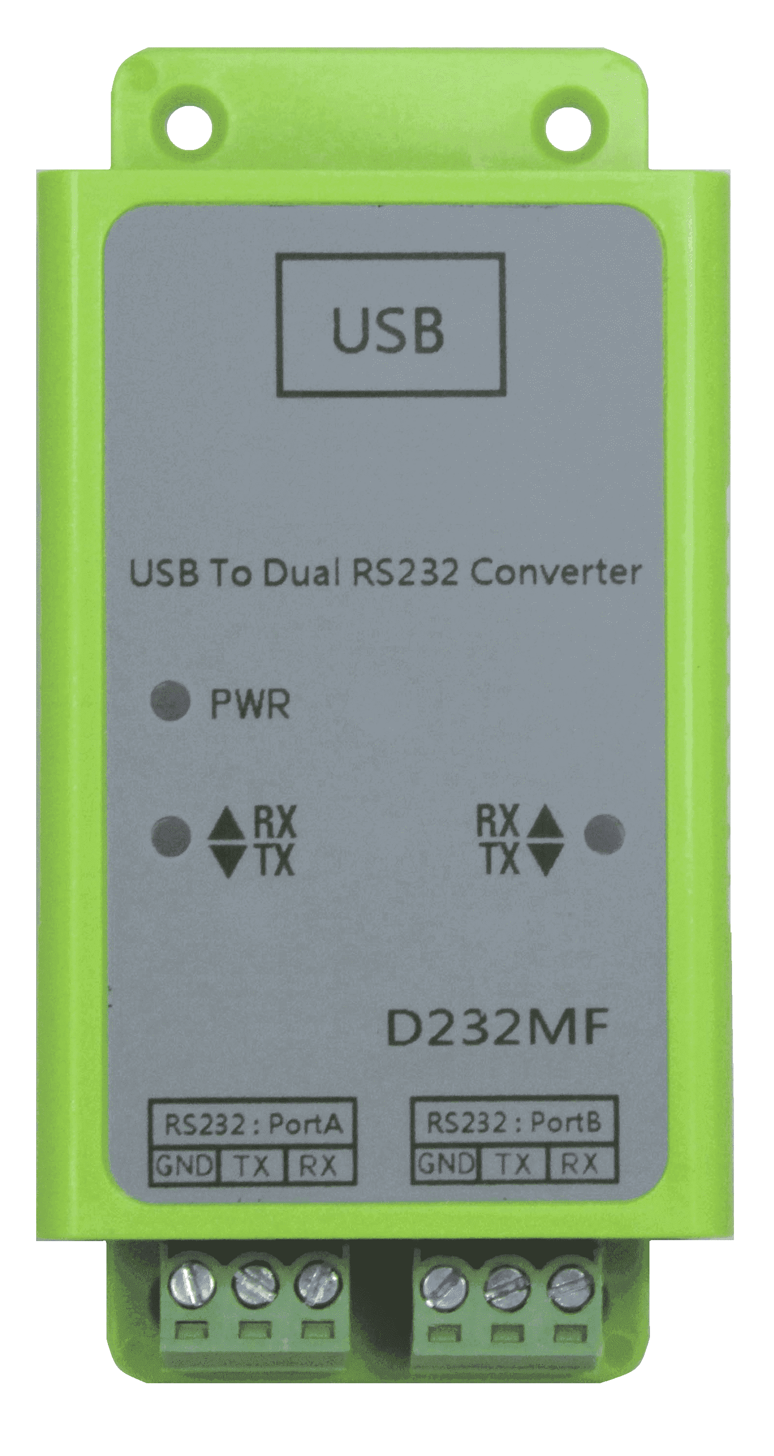 JU-D232MF  USB轉2組串列模組