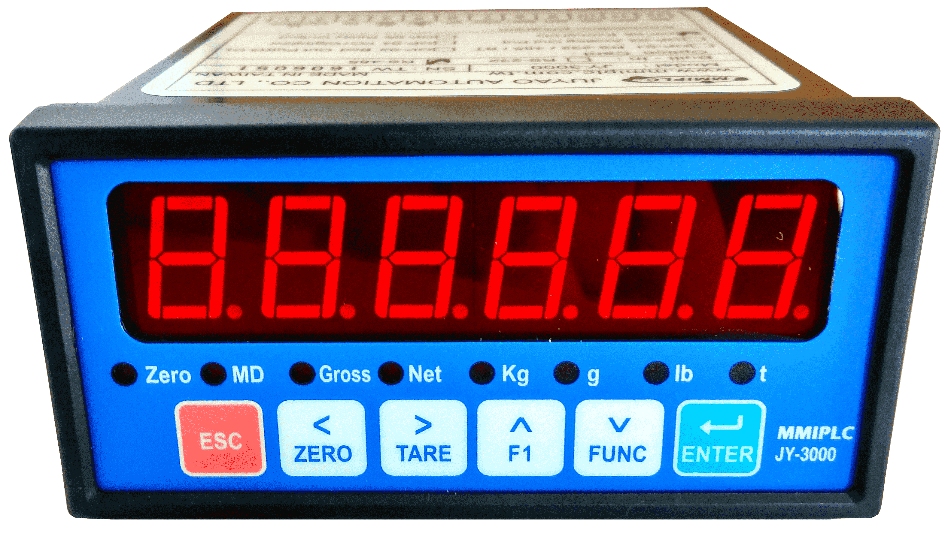 重量控制顯示器